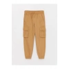 Beli Lastikli Erkek Çocuk Kargo Jogger Pantolon