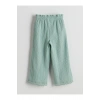 Beli Lastikli Müslin Kız Çocuk Pantolon (S5)
