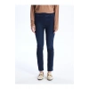 Beli Lastikli Slim Fit Kadın Jean Pantolon
