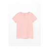 Bisiklet Yaka Basic Kısa Kollu Kız Çocuk Tişört