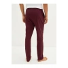 Bordo Standart Kalıp Erkek Pijama Alt