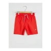 Erkek Çocuk Kırmızı Deniz Şortu