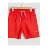 Erkek Çocuk Kırmızı Deniz Şortu