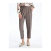 Kadin Beli Lastikli Duz Pantolon - W46120Z8