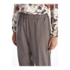 Kadin Beli Lastikli Duz Pantolon - W46120Z8