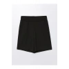Kadın Beli Lastikli Düz Şort