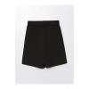 Kadın Beli Lastikli Düz Şort