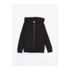 Kapüşonlu Basic Uzun Kollu Erkek Çocuk Fermuarlı Sweatshirt