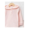 Kapüşonlu Uzun Kollu Basic Kız Bebek Sweatshirt Ve Tayt 2li Takım