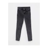 Kids Gri Basic Kız Çocuk Jean Pantolon
