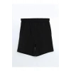 KOOR Siyah Beli Lastikli Kadın Şort Etek