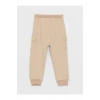 LCW baby Bej Beli Lastikli Basic Erkek Bebek Jogger Eşofman Altı