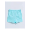 LCW baby Beli Lastikli Basic Kız Bebek Şort