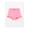 LCW baby Beli Lastikli Kız Bebek Şort