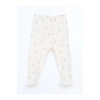 Lcw Baby Ekru Baskılı Beli Lastikli Kız Bebek Pantolon 3lü Daymark