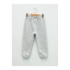 LCW baby Gri Beli Lastikli Basic Kız Bebek Eşofman Alt