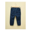 LCW baby İndigo Beli Lastikli Basic Erkek Bebek Jogger Jean Pantolon