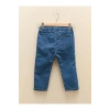 LCW baby İndigo Beli Lastikli Baskılı Erkek Bebek Jean Pantolon
