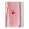 LCW baby Pembe Beli Lastikli Baskılı Kız Bebek Jogger Eşofman Alt