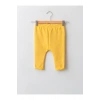 LCW baby Sarı Desenli Kız Bebek Pantolon