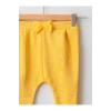 LCW baby Sarı Desenli Kız Bebek Pantolon