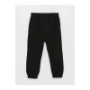 LCW baby Siyah Beli Lastikli Basic Erkek Çocuk Jogger Eşofman Alt