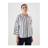 LCW Çizgili Oversize Kadın Gömlek