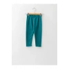 LCW ECO Yeşil Beli Lastikli Basic Kız Bebek Tayt