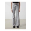 LCW Jeans Gri Wideleg Kadın Jean Pantolon