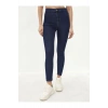 LCW Jeans Indigo Yüksek Bel Jüpiter Süper Skinny Fit Kadın Jean Pantolon