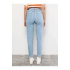 LCW Jeans İndigo Yüksek Bel Slim Fit Kadın Jean Pantolon