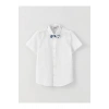 LCW Kids Basic Kısa Kollu Erkek Çocuk Gömlek ve Papyon