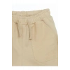 LCW Kids Bej Basic Beli Lastikli Pamuklu Erkek Çocuk Şort