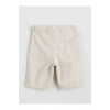 LCW Kids Bej Beli Lastikli Basic Erkek Çocuk Şort