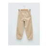 LCW Kids Bej Beli Lastikli Basic Kız Çocuk Jogger Pantolon