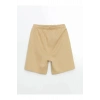 LCW Kids Bej Beli Lastikli Erkek Çocuk Şort 2li