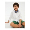 Lcw Kids Beli Lastikli Basic Poplin Erkek Çocuk Şort