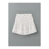 LCW Kids Beli Lastikli Çiçekli Kız Çocuk Etek