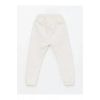LCW Kids Beyaz Beli Lastikli Erkek Bebek Jogger Eşofman Alt
