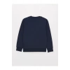 LCW Kids Bisiklet Yaka Baskılı Uzun Kollu Erkek Çocuk Sweatshirt