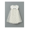 LCW Kids Bisiklet Yaka Kız Çocuk Dantel Elbise