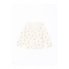 Lcw Kids Ekru Fırfırlı Kız Bebek Tişört Ve Tayt 2li