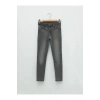 LCW Kids Gri Skinny Fit Kız Çocuk Jean Pantolon