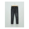 LCW Kids Gri Skinny Fit Kız Çocuk Jean Pantolon