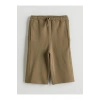 LCW Kids Haki Beli Lastikli Erkek Çocuk Şort