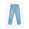 LCW Kids İNDİGO Beli Ayarlanabilir Lastikli Erkek Çocuk Jean Pantolon