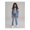 LCW Kids İndigo Kız Çocuk Jean Pantolon