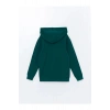 LCW Kids Koyu Yeşil Baskılı Uzun Kollu Erkek Çocuk Hoodie ve Eşofman Altı
