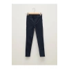 LCW Kids Lacivert Slim Fit Gabardin Kız Çocuk Pantolon