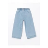 Lcw Kids Mavi Beli Lastikli Kız Çocuk Jean Pantolon
